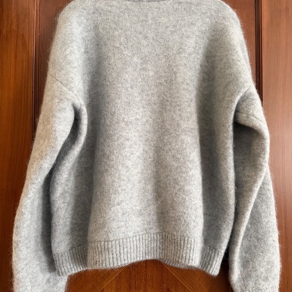 Sezane Eddy Jacket | Grey | Size Large - Picture 11 of 13